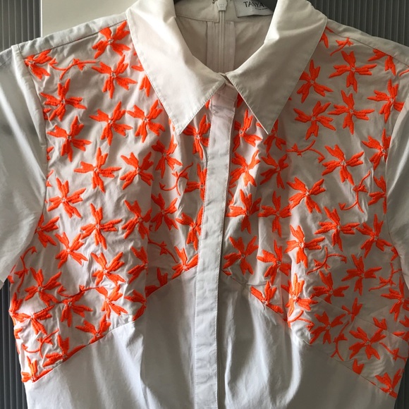 Tanya Taylor - Mia Embroidered Cotton-blend Dress - Picture 15 of 16